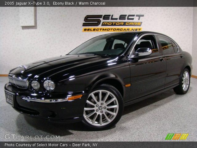 2005 Jaguar X-Type 3.0 in Ebony Black