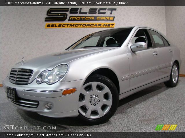 2005 Mercedes-Benz C 240 4Matic Sedan in Brilliant Silver Metallic