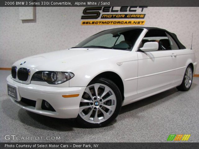 2006 BMW 3 Series 330i Convertible in Alpine White