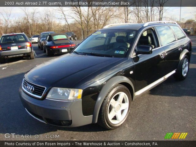 2003 Audi Allroad 2.7T quattro in Brilliant Black