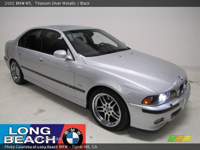 2002 BMW M5  in Titanium Silver Metallic