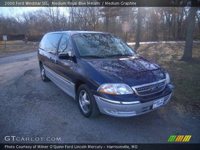 2000 Ford Windstar SEL in Medium Royal Blue Metallic