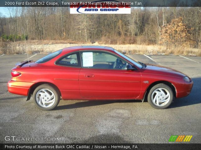 2000 Ford Escort ZX2 Coupe in Toreador Red Metallic