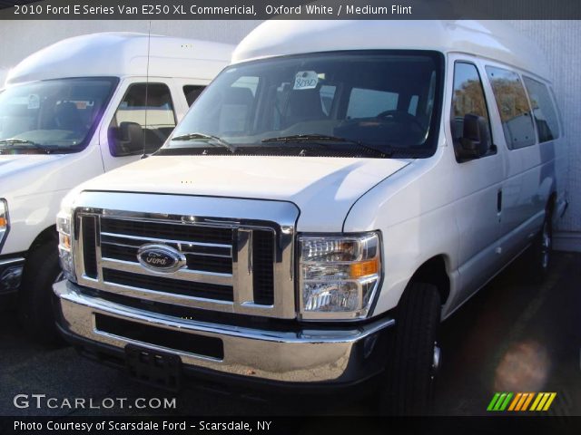 2010 Ford E Series Van E250 XL Commericial in Oxford White