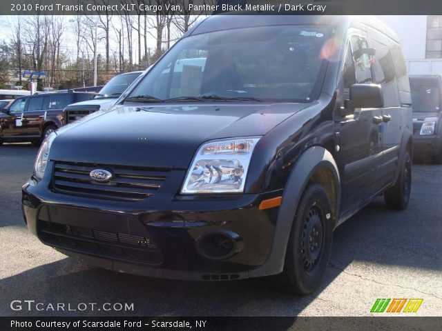 2010 Ford Transit Connect XLT Cargo Van in Panther Black Metallic