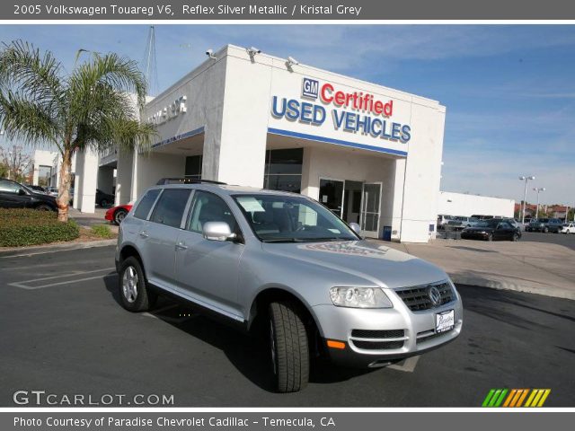 2005 Volkswagen Touareg V6 in Reflex Silver Metallic