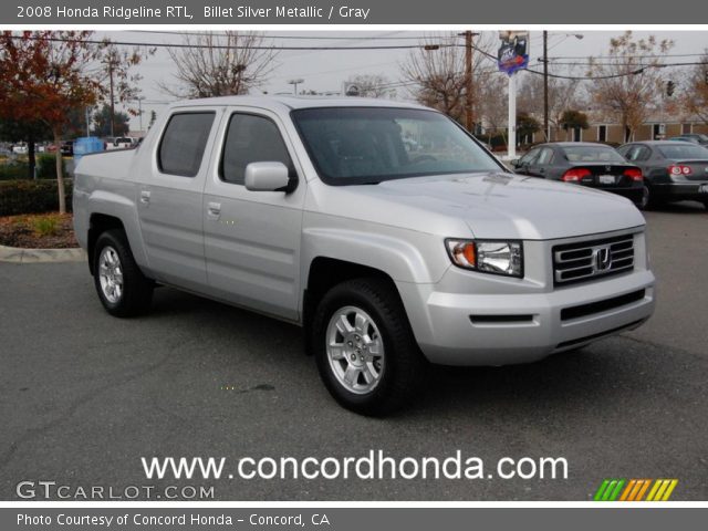 2008 Honda Ridgeline RTL in Billet Silver Metallic