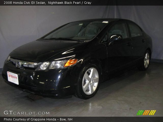 2008 Honda Civic EX Sedan in Nighthawk Black Pearl