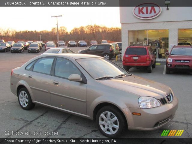 2004 Suzuki Forenza S in Champagne Beige Metallic