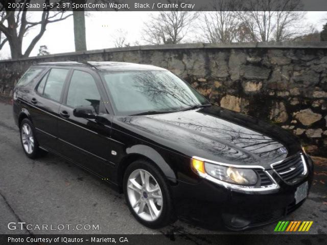 2007 Saab 9-5 2.3T SportCombi Wagon in Black