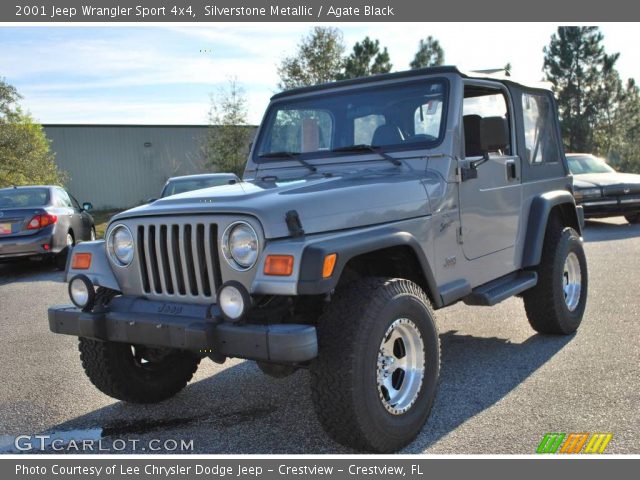 2001 Jeep Wrangler Sport 4x4 in Silverstone Metallic