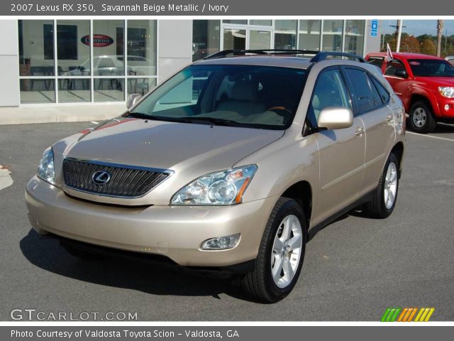 2007 Lexus RX 350 in Savannah Beige Metallic