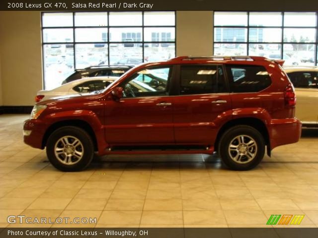 2008 Lexus GX 470 in Salsa Red Pearl