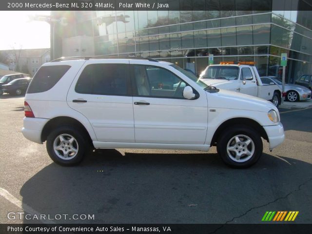 2000 Mercedes-Benz ML 320 4Matic in Polar White