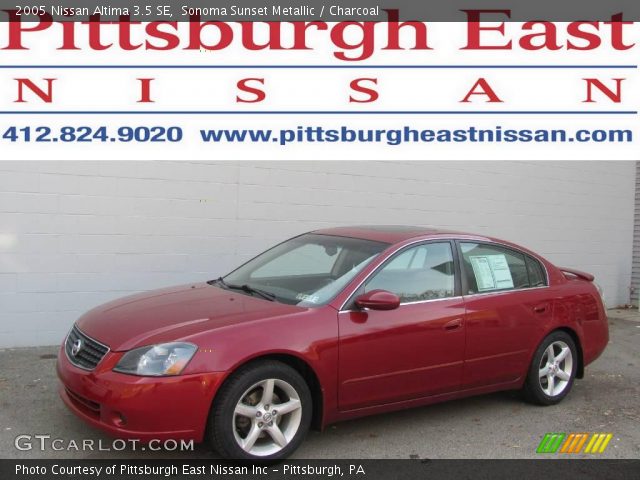 2005 Nissan Altima 3.5 SE in Sonoma Sunset Metallic