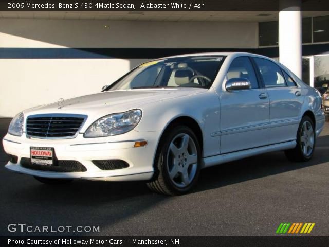 2006 Mercedes-Benz S 430 4Matic Sedan in Alabaster White