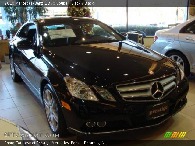 2010 Mercedes-Benz E 350 Coupe in Black