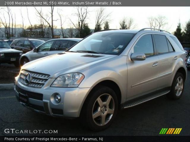 2008 Mercedes-Benz ML 550 4Matic in Iridium Silver Metallic