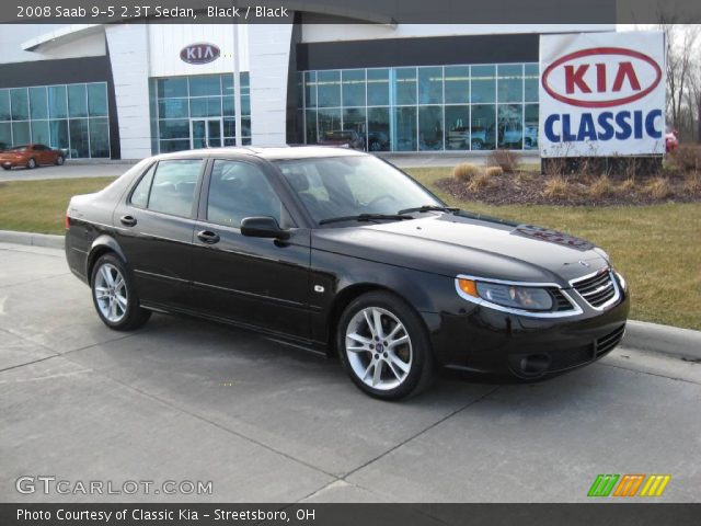 2008 Saab 9-5 2.3T Sedan in Black