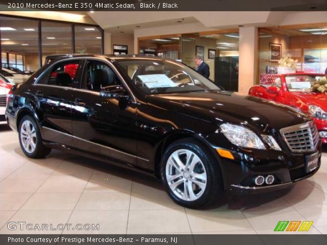 2010 Mercedes-Benz E 350 4Matic Sedan in Black