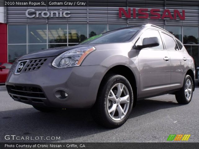 2010 Nissan Rogue SL in Gotham Gray