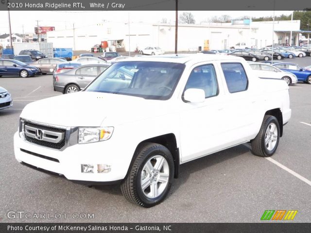 2010 Honda Ridgeline RTL in White