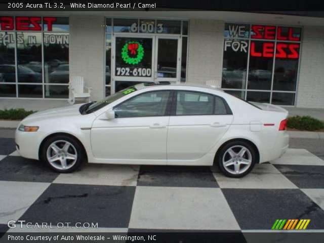 2005 Acura TL 3.2 in White Diamond Pearl