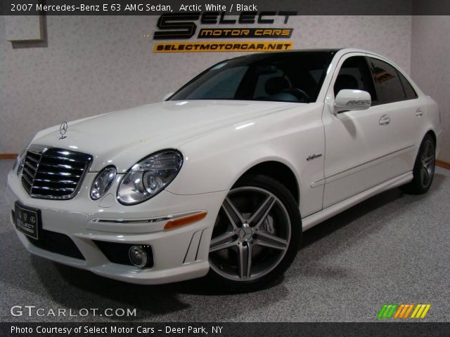 2007 Mercedes-Benz E 63 AMG Sedan in Arctic White