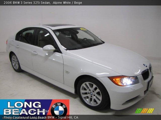 2006 BMW 3 Series 325i Sedan in Alpine White