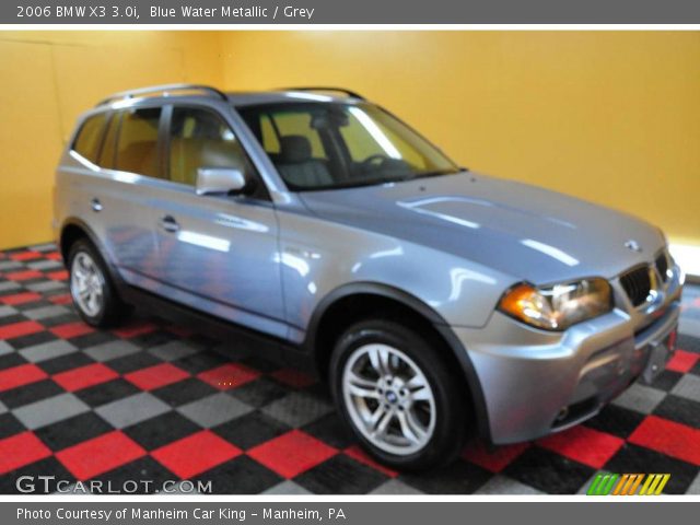 2006 BMW X3 3.0i in Blue Water Metallic