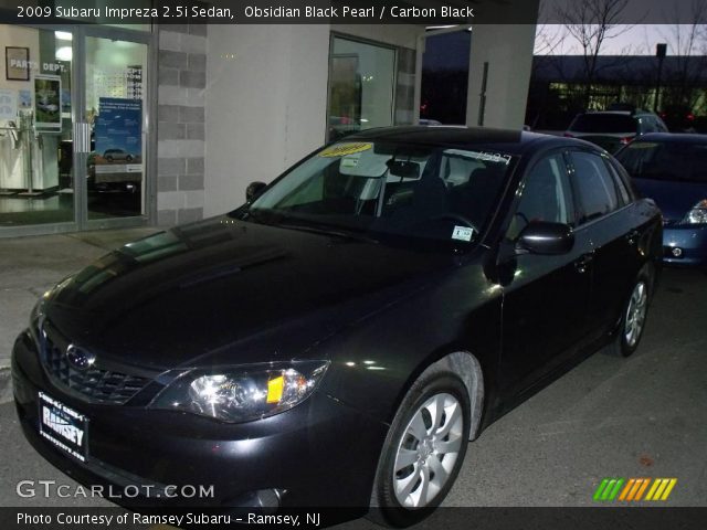 2009 Subaru Impreza 2.5i Sedan in Obsidian Black Pearl