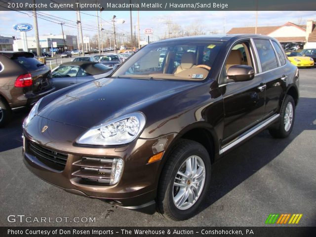 2010 Porsche Cayenne Tiptronic in Macadamia Metallic