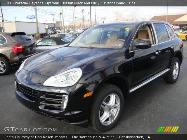 2010 Porsche Cayenne Tiptronic in Basalt Black Metallic
