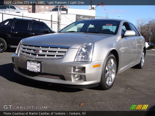 2006 Cadillac STS 4 V6 AWD in Light Platinum