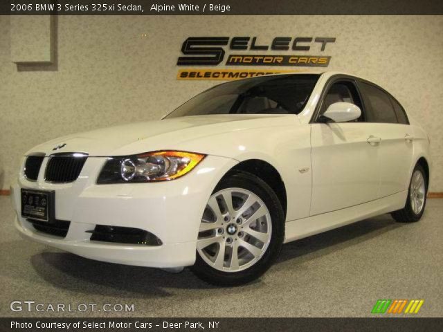 2006 BMW 3 Series 325xi Sedan in Alpine White
