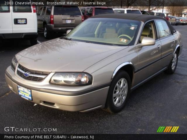 2003 Chevrolet Impala  in Bronzemist Metallic