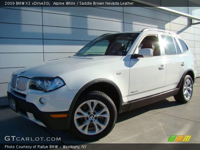 2009 BMW X3 xDrive30i in Alpine White