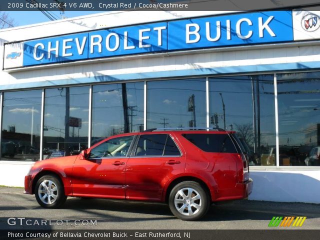 2009 Cadillac SRX 4 V6 AWD in Crystal Red