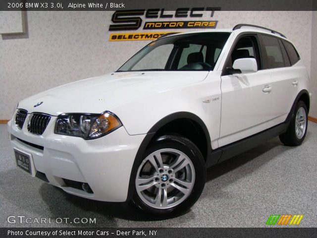 2006 BMW X3 3.0i in Alpine White