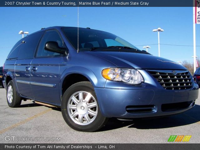 2007 Chrysler Town & Country Touring in Marine Blue Pearl