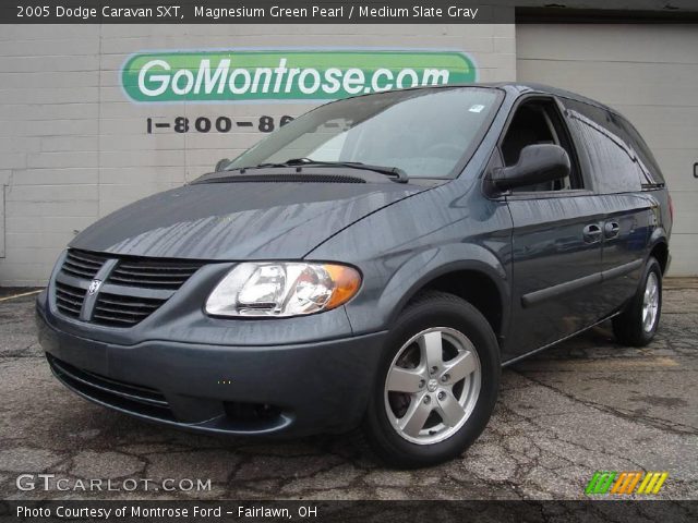 2005 Dodge Caravan SXT in Magnesium Green Pearl
