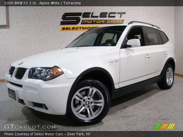 2006 BMW X3 3.0i in Alpine White