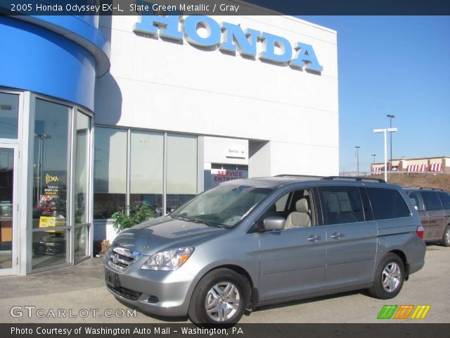 2005 Honda Odyssey EX-L in Slate Green Metallic