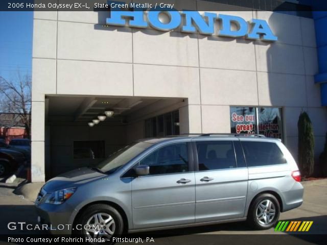 2006 Honda Odyssey EX-L in Slate Green Metallic