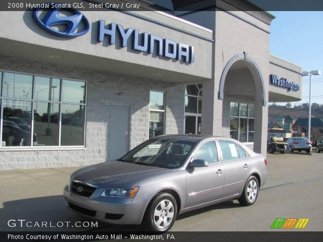 2008 Hyundai Sonata GLS in Steel Gray
