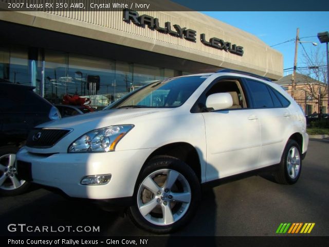 2007 Lexus RX 350 AWD in Crystal White