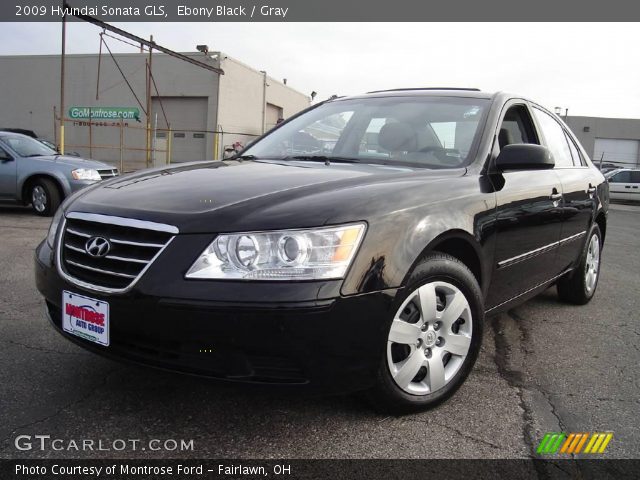 2009 Hyundai Sonata GLS in Ebony Black
