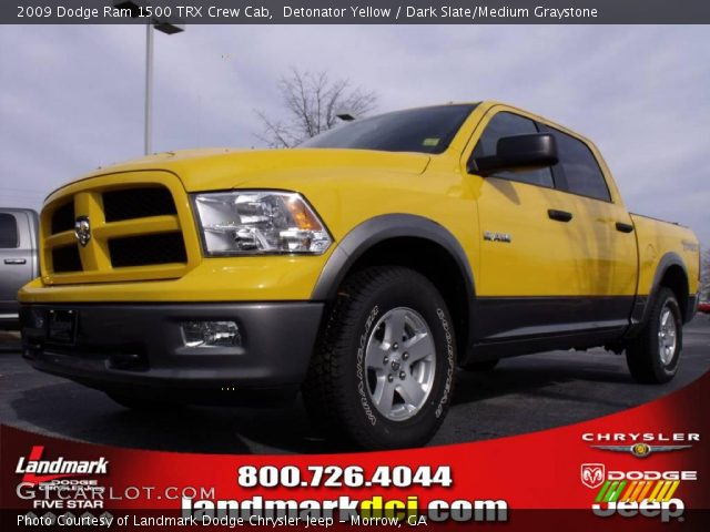 2009 Dodge Ram 1500 TRX Crew Cab in Detonator Yellow