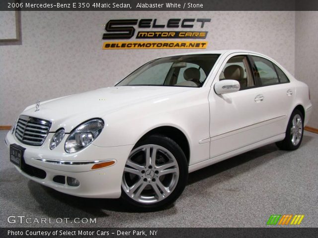 2006 Mercedes-Benz E 350 4Matic Sedan in Alabaster White
