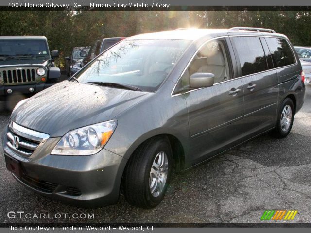 2007 Honda Odyssey EX-L in Nimbus Gray Metallic